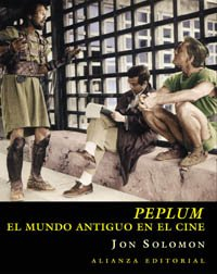 Portada del libro PEPLUM. EL MUNDO ANTIGUO EN EL CINE