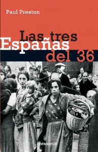 Portada del libro LAS TRES ESPAÑAS DEL 36