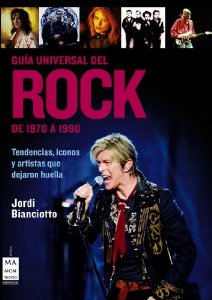 Portada de GUÍA UNIVERSAL DEL ROCK. DE 1970 A 1990