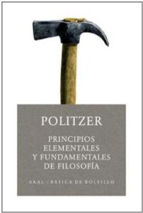 Portada de PRINCIPIOS ELEMENTALES Y FUNDAMENTALES DE FILOSOFÍA