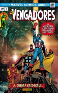 Portada de LOS VENGADORES. LA GUERRA KREE-SKRULL