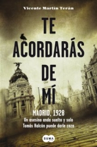 Portada del libro TE ACORDARÁS DE MÍ