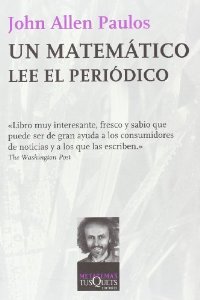 Portada de UN MATEMÁTICO LEE EL PERIÓDICO