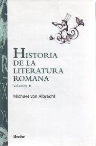 Portada del libro HISTORIA DE LA LITERATURA ROMANA II