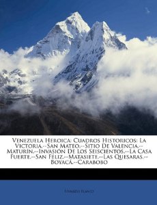 Portada del libro VENEZUELA HEROICA