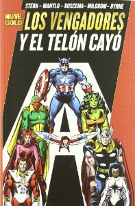 Portada de LOS VENGADORES. Y EL TELÓN CAYÓ