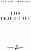 Portada del libro LOS TEJEDORES