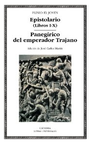 Portada del libro EPISTOLARIO (LIBROS I-X); PANEGÍRICO DEL EMPERADOR TRAJANO