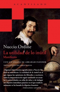 Portada del libro LA UTILIDAD DE LO INÚTIL