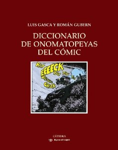 Portada de DICCIONARIO DE ONOMATOPEYAS DEL CÓMIC